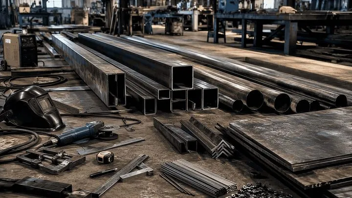 From raw metal to real steel structure fabrication